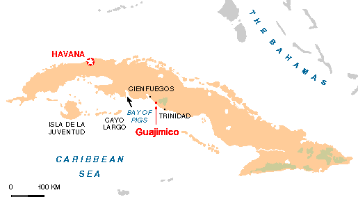 Carte de Cuba